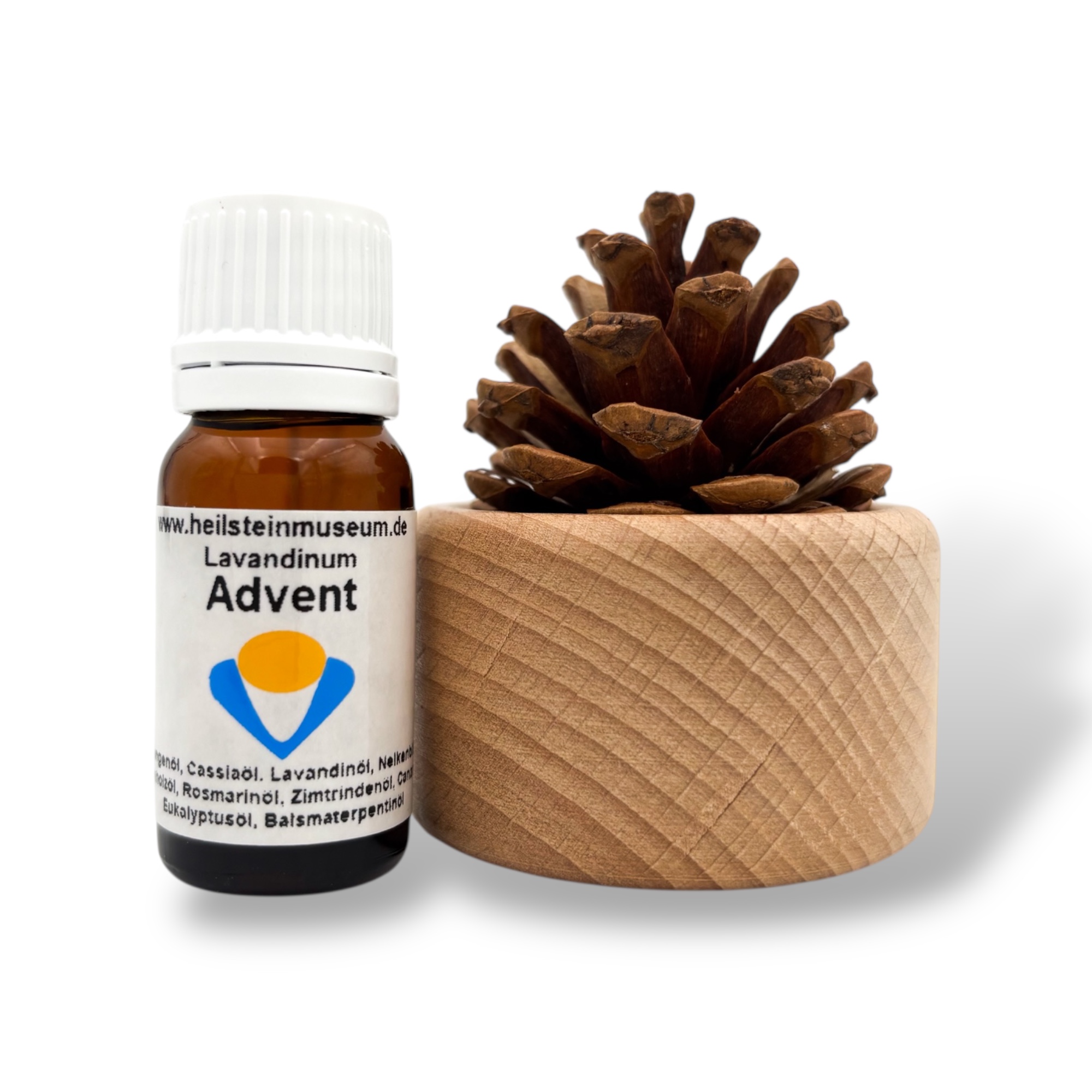 Winterduftmischung Advent mit Holz-Diffuser